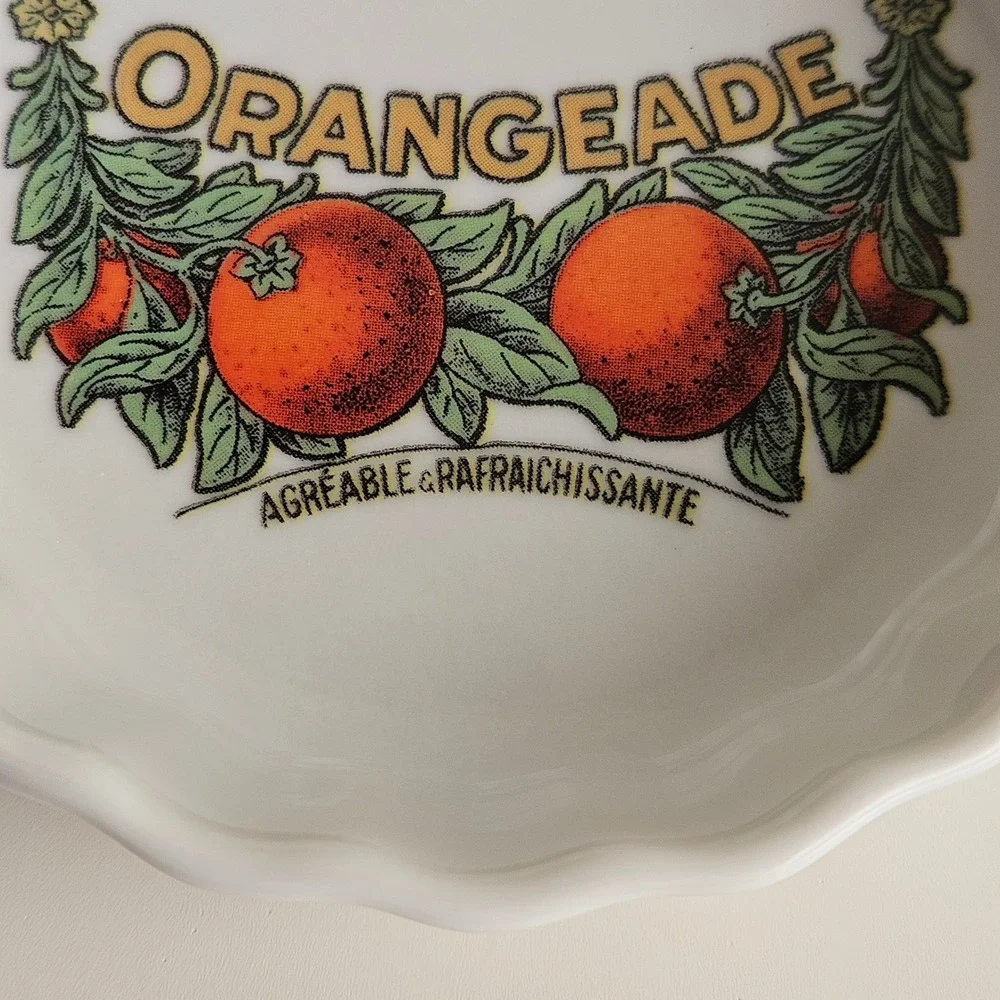 Williams Sonoma Rosanna‎ Orangeade Tart Dish Ramekin White Made in Italy 3.75in